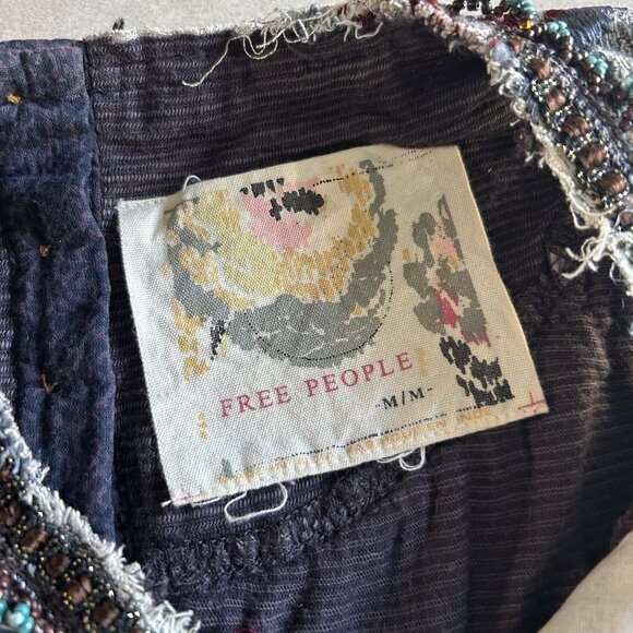 Free People Quilted Memories Tank Top in Charcoal ASO Alex Russo / Hanna Marin - Picture 11 of 15